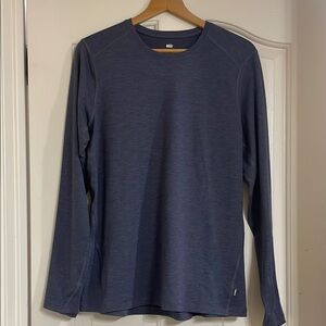 REI Men's Navy Long Sleeve Tee